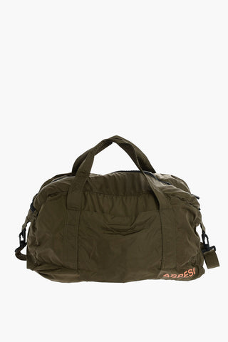 Fabric Outer Pocket Weekend Bag