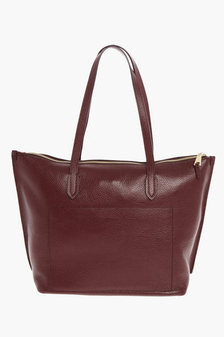 Textured Leather LUCE Tote Bag