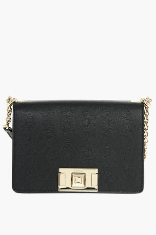 Textured Leather MIMI’ Shoulder Bag