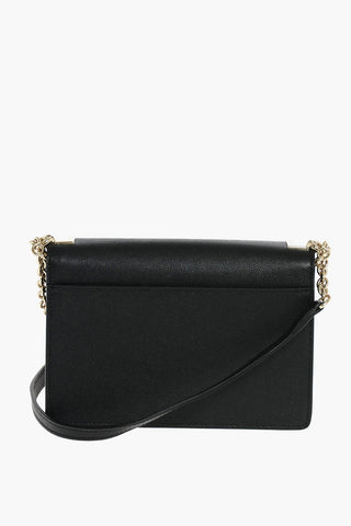 Textured Leather MIMI’ Shoulder Bag