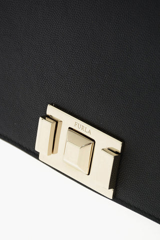 Textured Leather MIMI’ Shoulder Bag