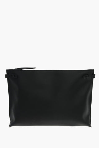 Leather DUO Maxi Tote Bag with Removable Shoulder Strap