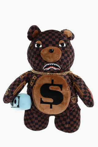 Cecked MONEY BEAR Utility Backpack