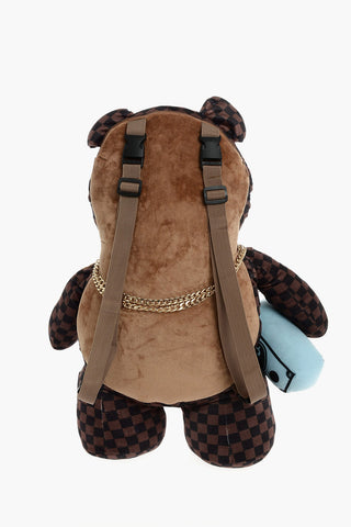 Cecked MONEY BEAR Utility Backpack