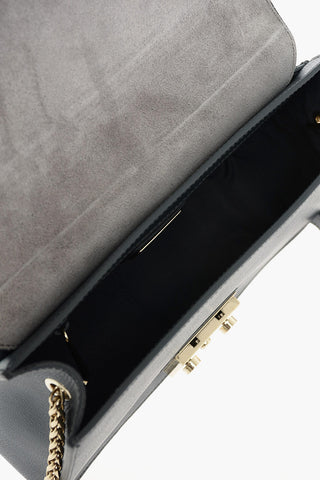 Textured Leather METROPOLIS Shoulder Bag