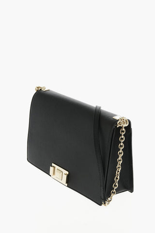 Textured Leather MIMI’ Saddle Bag
