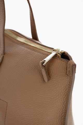 Textured Leather LUCE Tote Bag 