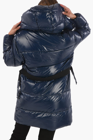 Belted RIJL AL AWWA Long Line Down Jacket