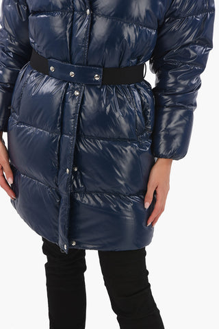 Belted RIJL AL AWWA Long Line Down Jacket