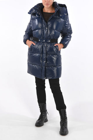 Belted RIJL AL AWWA Long Line Down Jacket