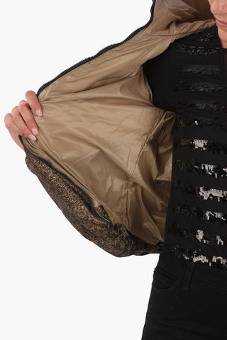 Piumino THIADUE Jacquard con Cappuccio