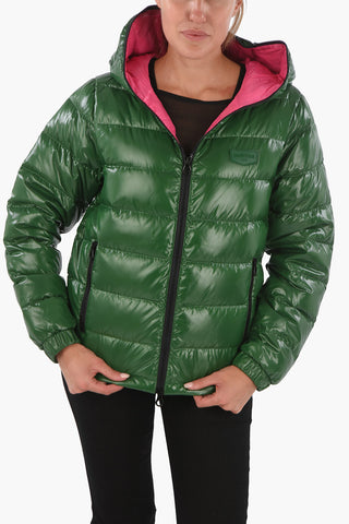 Zipped Pocket KUMADUE Down Jacket