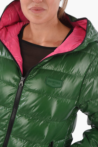 Zipped Pocket KUMADUE Down Jacket