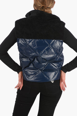 Drawstring Sleeveless ALTARF Down Jacket