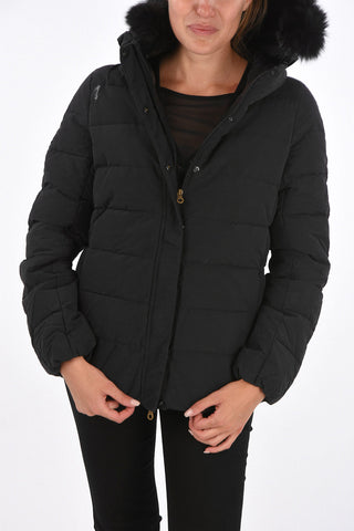 Fox Fur Application AILSA Down Jacket