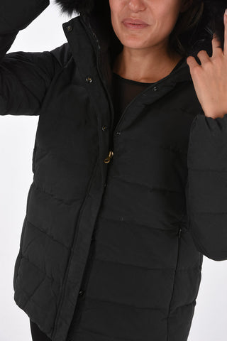 Fox Fur Application AILSA Down Jacket