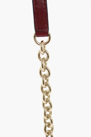 Textured Leather MIMI’ Saddle Bag