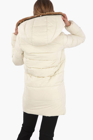 Rabbit Fur Trim CARYS Down Jacket