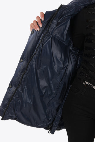 Side Zip Oversized MIRIAM Down Jacket