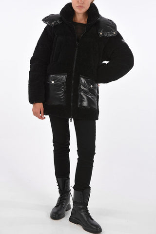 Faux Fur Removable Hood ALPHECCA Down Jacket