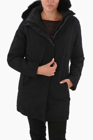 Fox Fur Collar Reversible IDE-ERRE Down Jacket