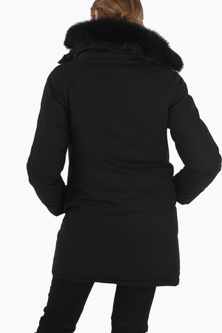 Fox Fur Collar Reversible IDE-ERRE Down Jacket