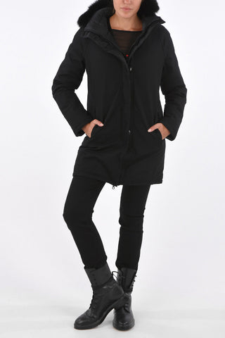Fox Fur Collar Reversible IDE-ERRE Down Jacket