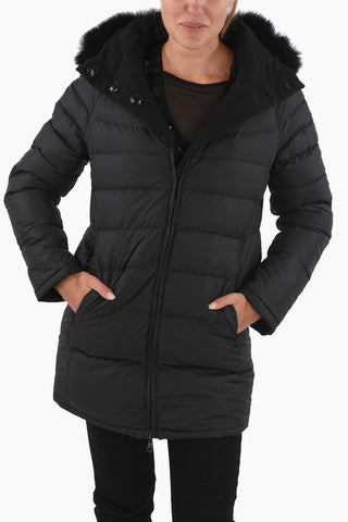 Fox Fur Collar Reversible IDE-ERRE Down Jacket