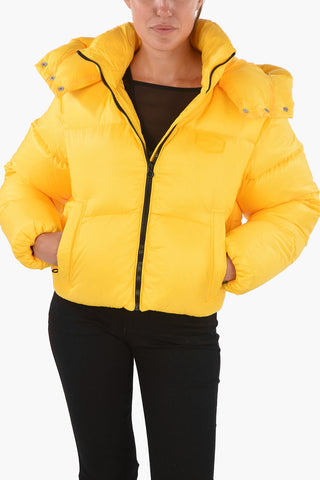 Removable Hood DIADEMADUE Box Fit Down Jacket