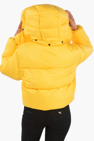 Removable Hood DIADEMADUE Box Fit Down Jacket