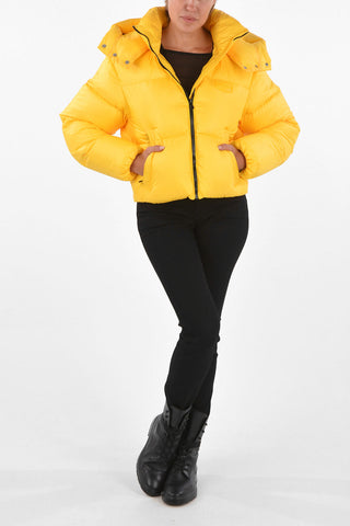 Removable Hood DIADEMADUE Box Fit Down Jacket