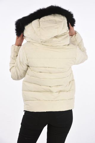 Fox Fur Application AILSA Down Jacket