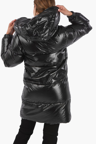 Zipped Pocket ARCTURUS Long-Line Down Jacket
