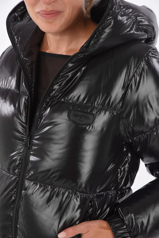 Zipped Pocket ARCTURUS Long-Line Down Jacket