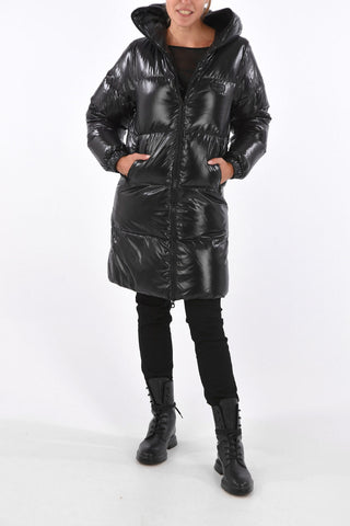 Zipped Pocket ARCTURUS Long-Line Down Jacket