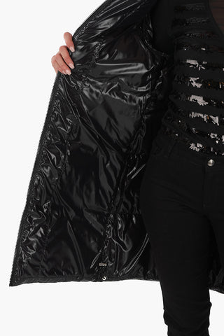Zipped Pocket ARCTURUS Long-Line Down Jacket