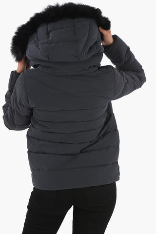 Fox Fur Application AILSA Down Jacket
