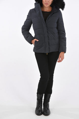 Fox Fur Application AILSA Down Jacket