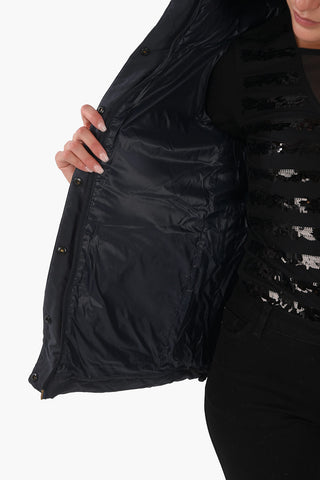 Fox Fur Application AILSA Down Jacket