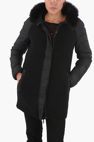 Fox Fur Collar Reversible KAYTRIA-ERRE Down Jacket