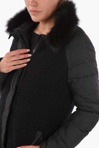 Fox Fur Collar Reversible KAYTRIA-ERRE Down Jacket
