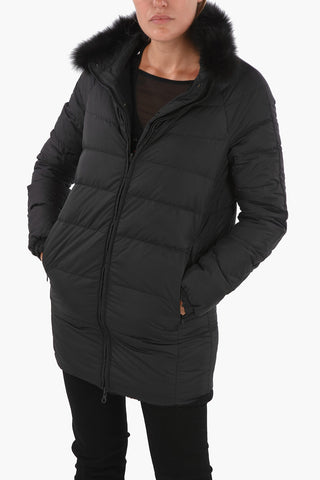 Fox Fur Collar Reversible KAYTRIA-ERRE Down Jacket