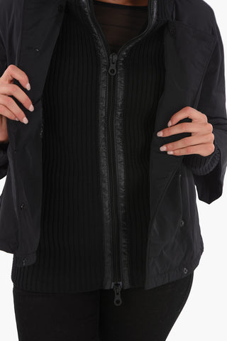 Double-Breasted Box Fit KEITHA Down Jacket