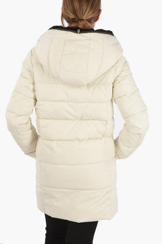 Rabbit Fur Trim CARYS Down Jacket