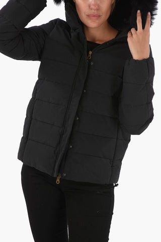 Fox Fur Application AILSA Down Jacket