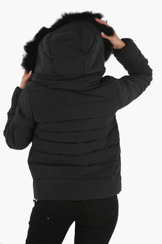 Fox Fur Application AILSA Down Jacket