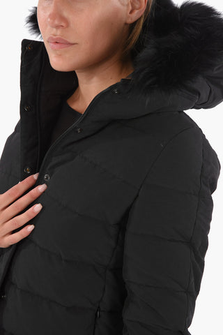 Fox Fur Application AILSA Down Jacket
