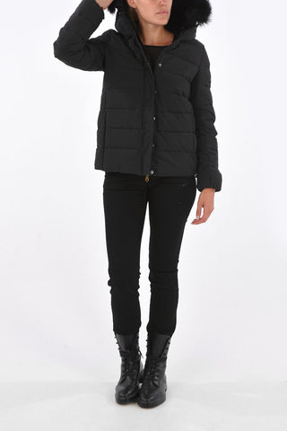 Fox Fur Application AILSA Down Jacket