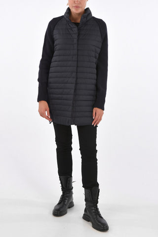 Cashmere Sleeve LINDSAY Lightweight Down Jacket