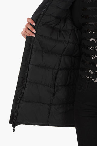 Fox Fur Collar Reversible IDE-ERRE Down Jacket